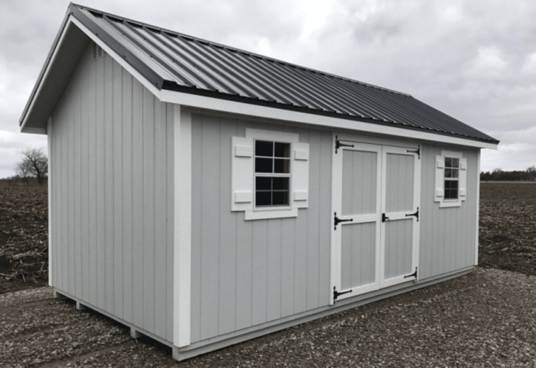 How To Spray Foam Insulate A 10x16 Garden Shed In Ohio 1