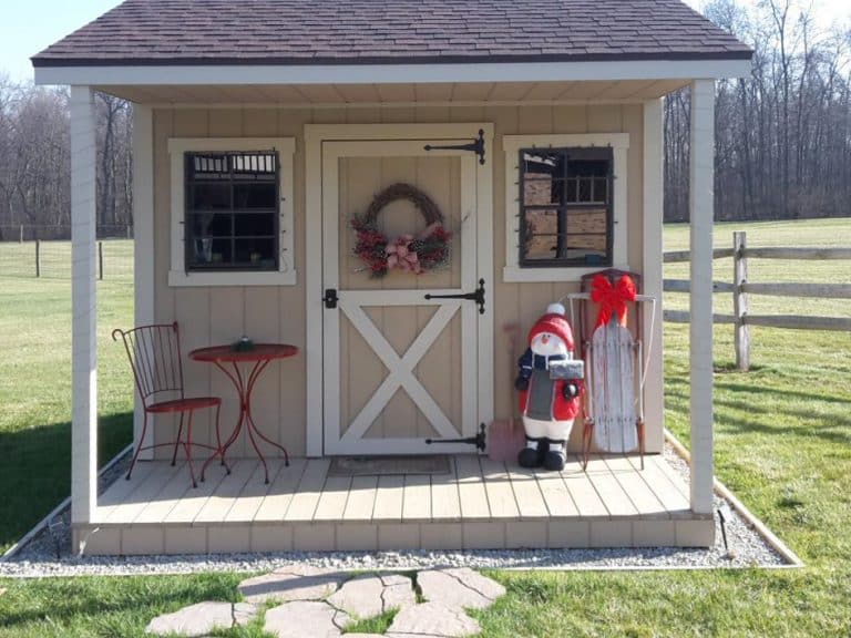 christmas theme shed shed ohio