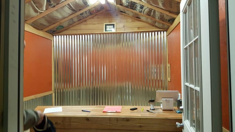 creative shed ideas office desk