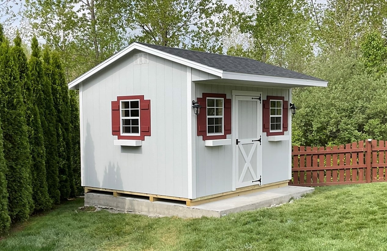 10x12 quaker storage shed in fairborn ohio