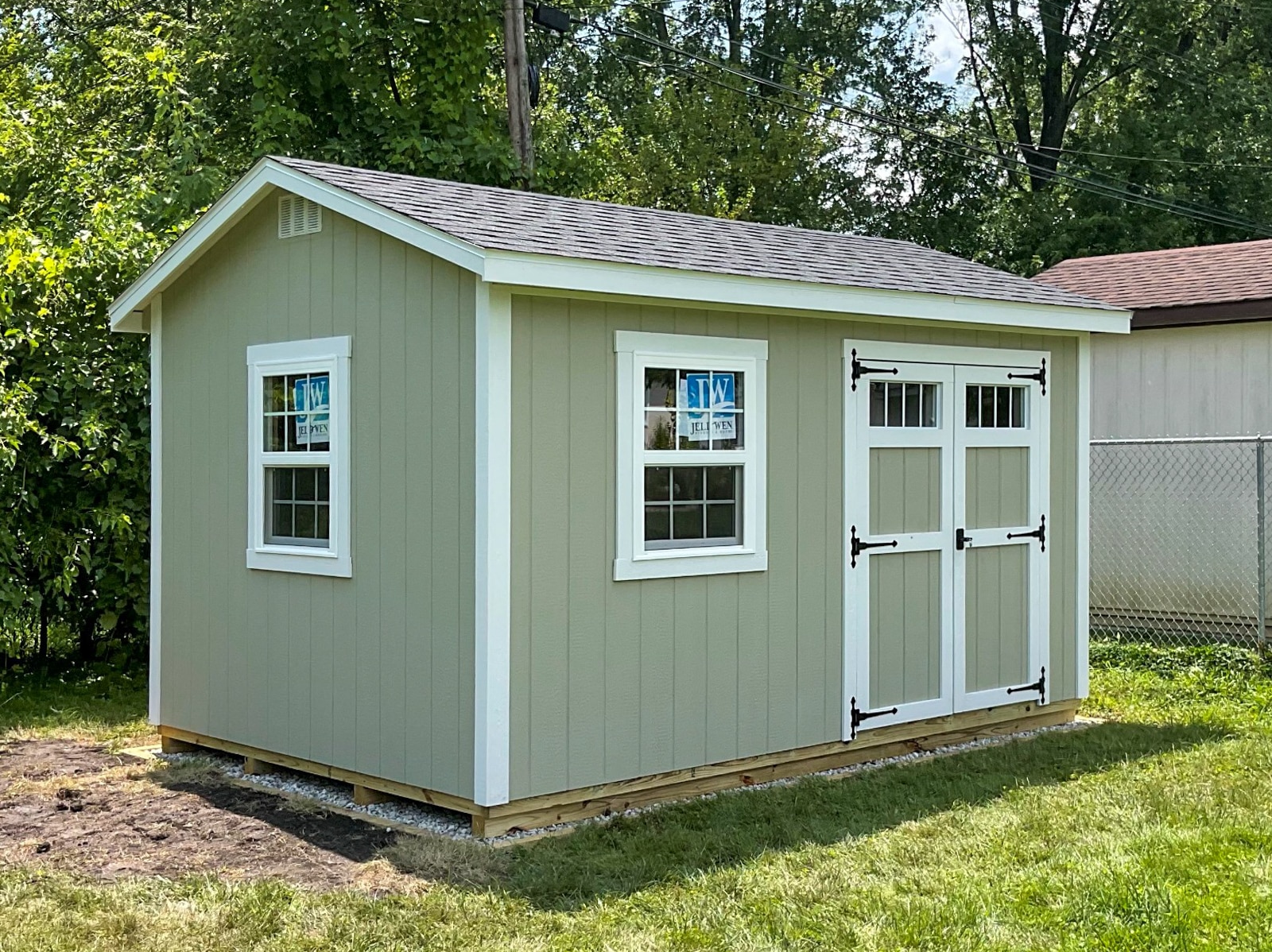 10x14 gable she for backyard