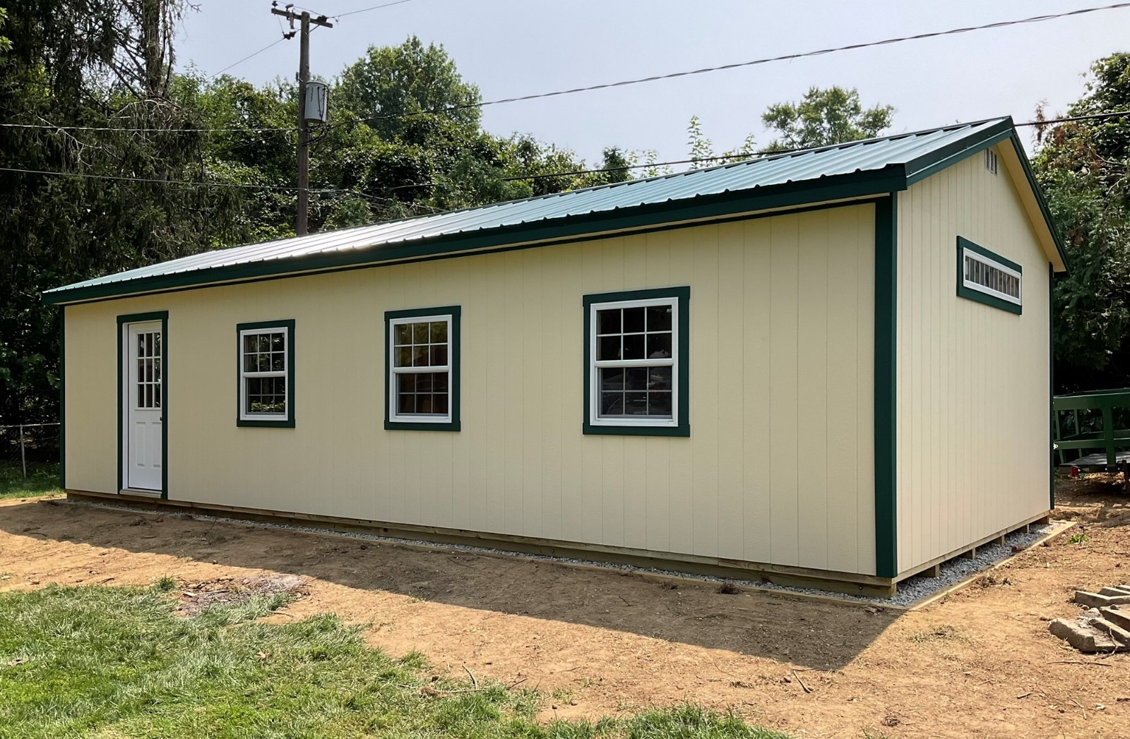 16x36 gable shed in beavercreek ohio