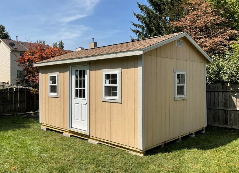 gable storage shed