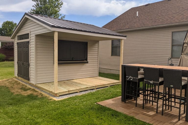 10x12 bar shed sizes in central ohio