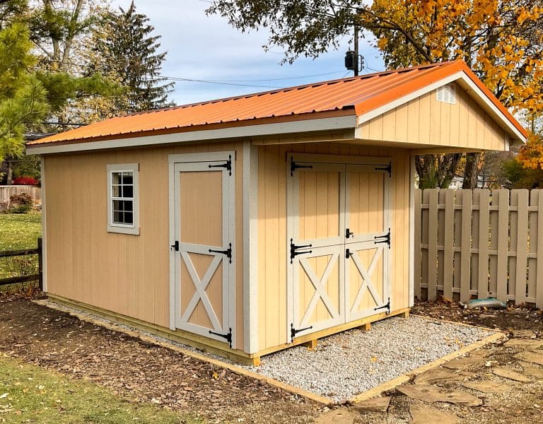 quality custom sheds for sale near champaign county ohio