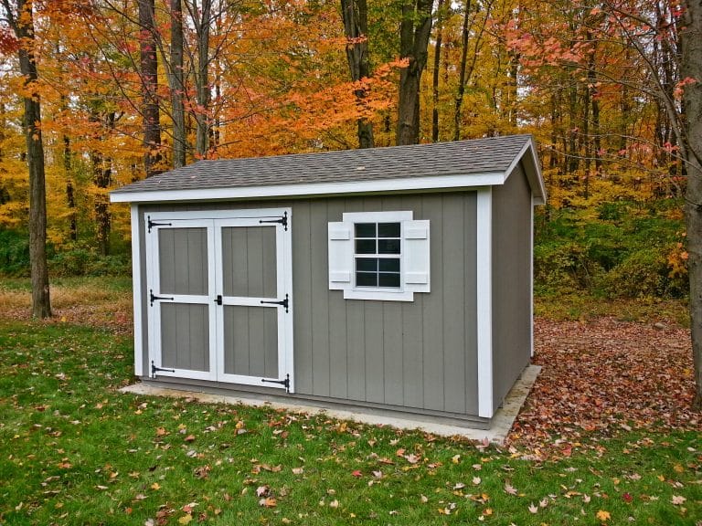 Gray quality gable sheds for sale near union county ohio
