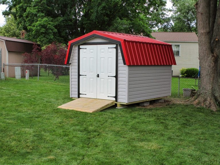 quality mini barn rent to own