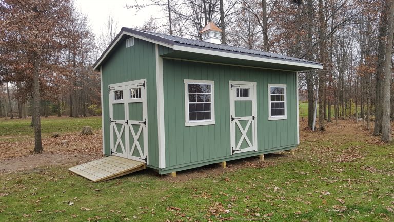 custom quaker sheds near dayton ohio