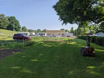 jefferson street oasis springfield ohio community garden with garden sheds 28