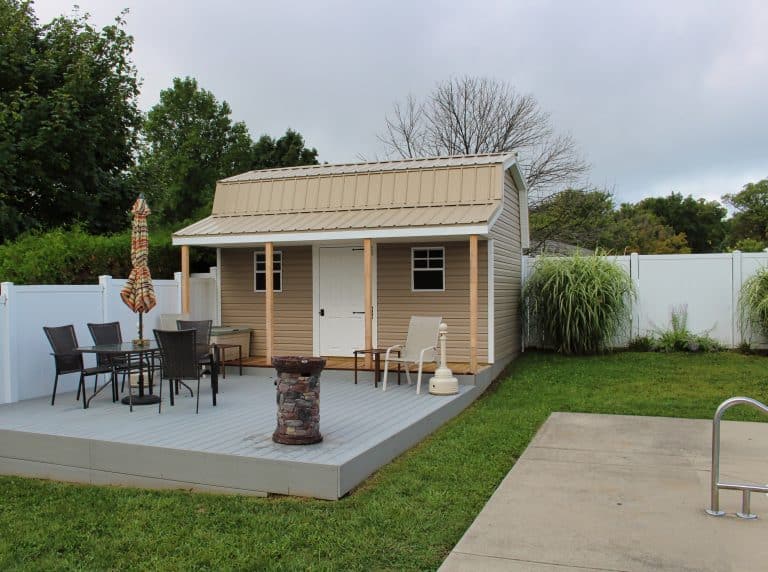 sheds with porches for sale in dayton ohio