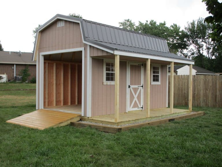 shed with porch for sale in springfield ohio