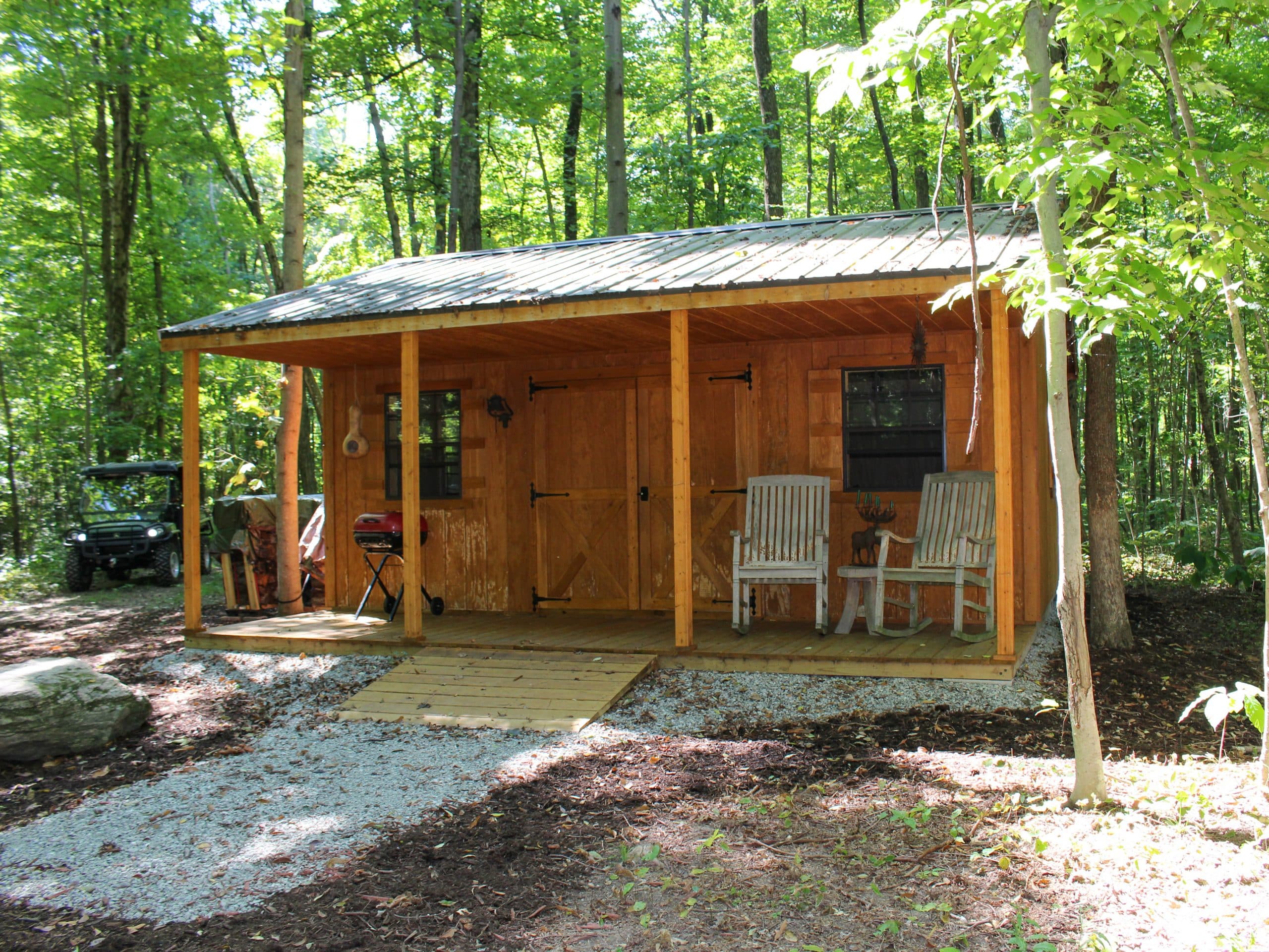 cabin shed idea columbus ohio