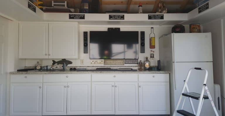 creative shed ideas kitchen