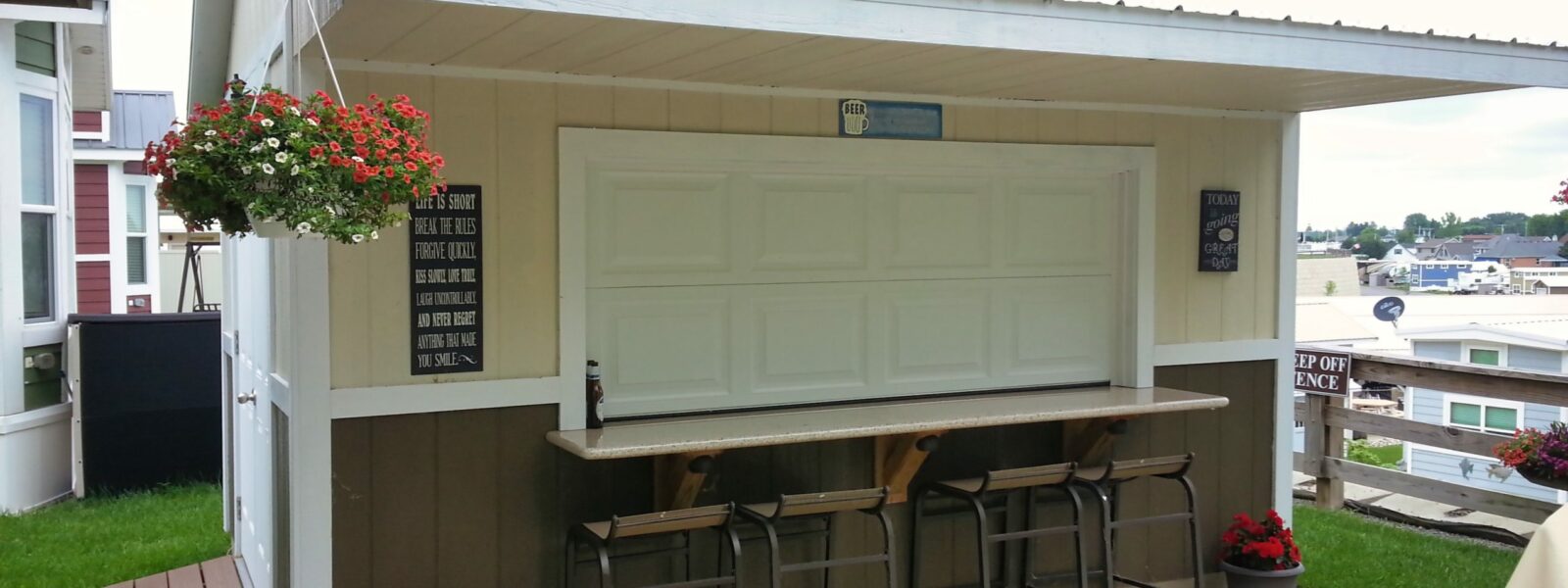 Shed Bar Package Raise The Bar On Your Storage Sheds