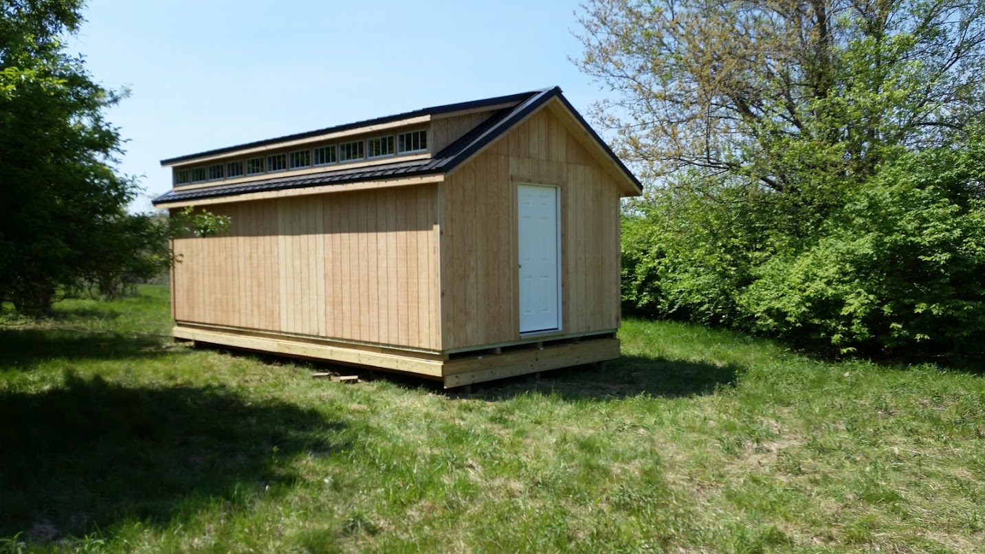From a Shed to a Tiny Home A Customer Story on the Beachy Barn Blog