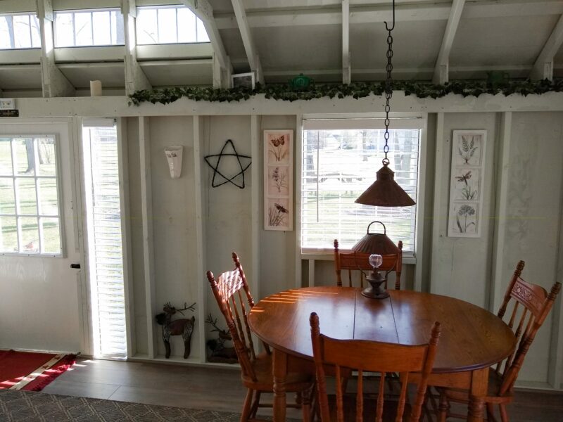 hangout shed backyard cabin sheds customer story 8