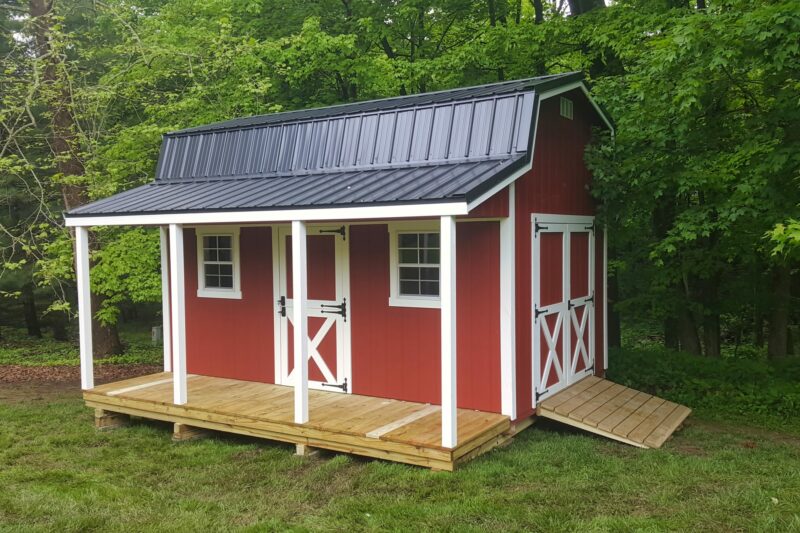 Sheds With Porches [2020 Models] Beachy Barns