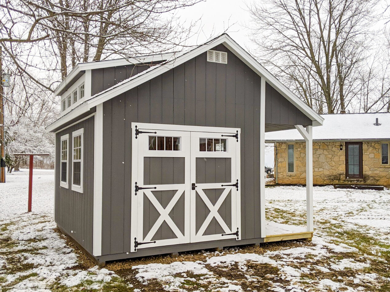 custom home office shed near dayton ohio