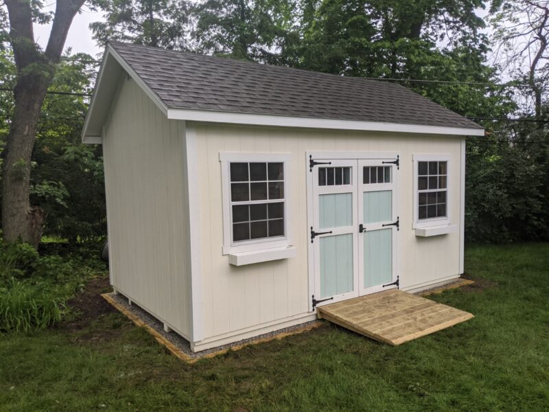 Lifetime 15' x 8' Dual-Entry Outdoor Storage Shed - Sam's Club