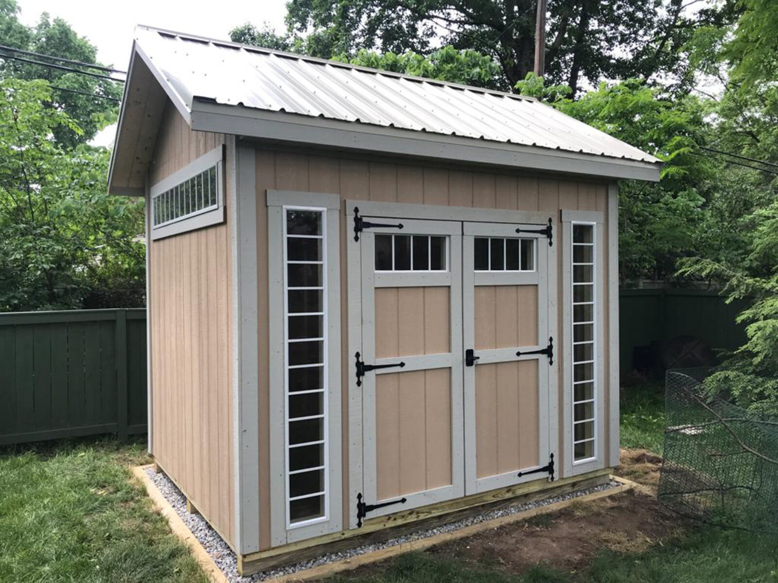 8x10 cape cod shed in ohio