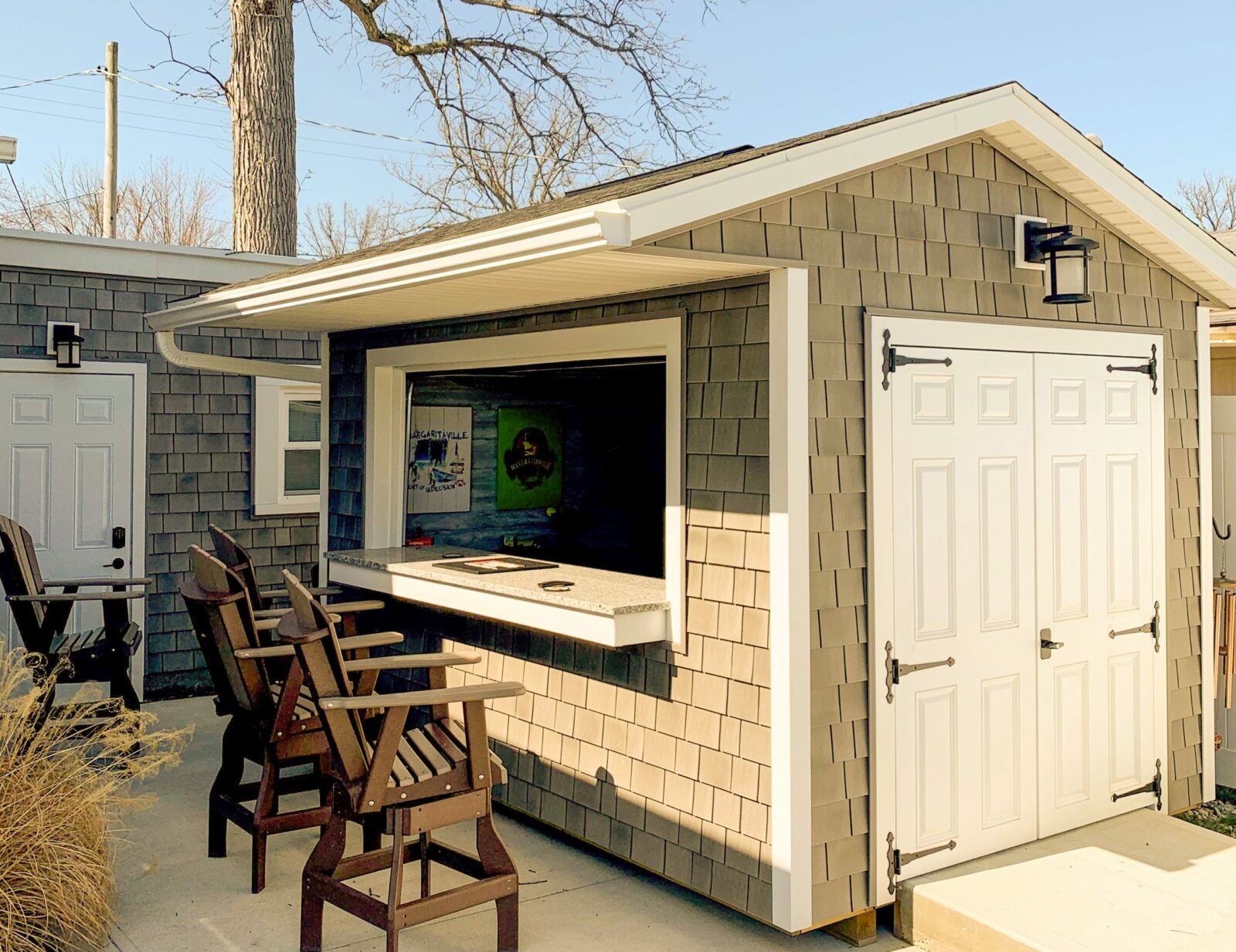 Shed Bar Package Raise The Bar On Your Storage Sheds