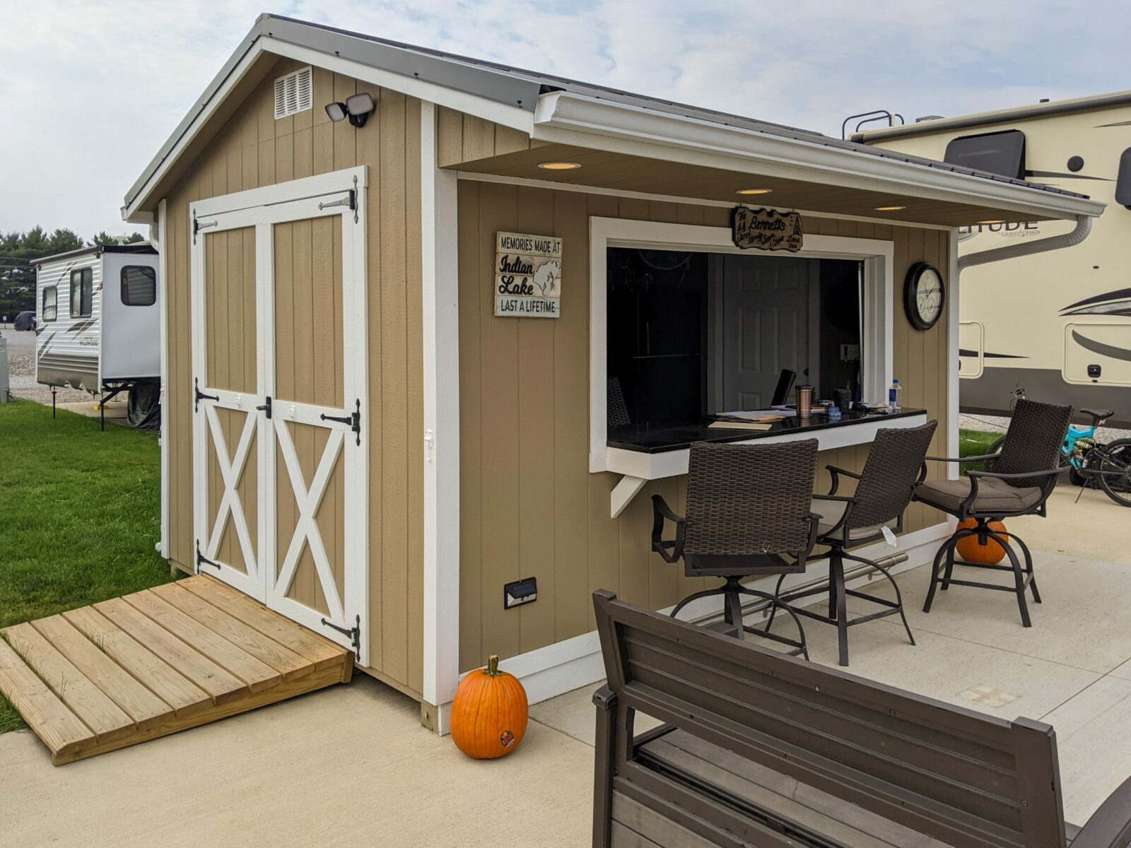 Shed Bar Package Raise The Bar On Your Storage Sheds