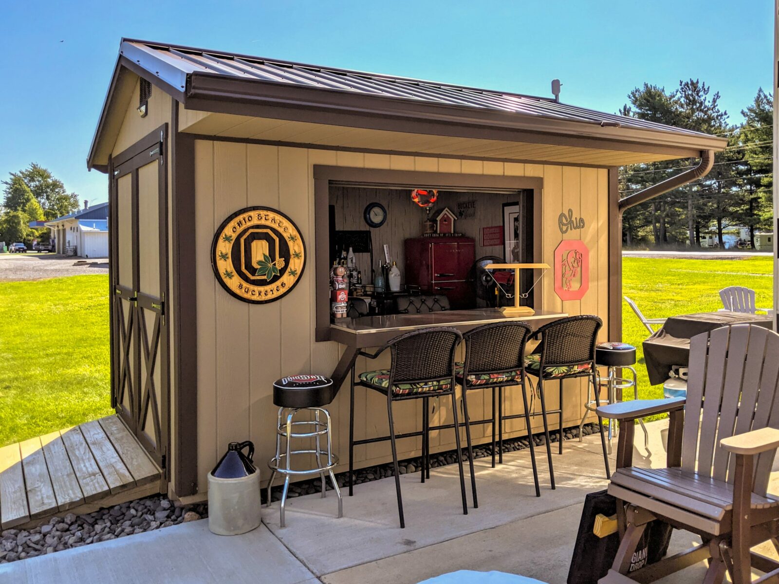 Shed Bar Package Raise The Bar On Your Storage Sheds