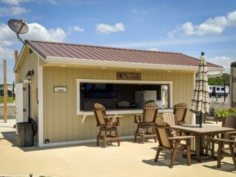 local shed bar rent to own near urbana ohio