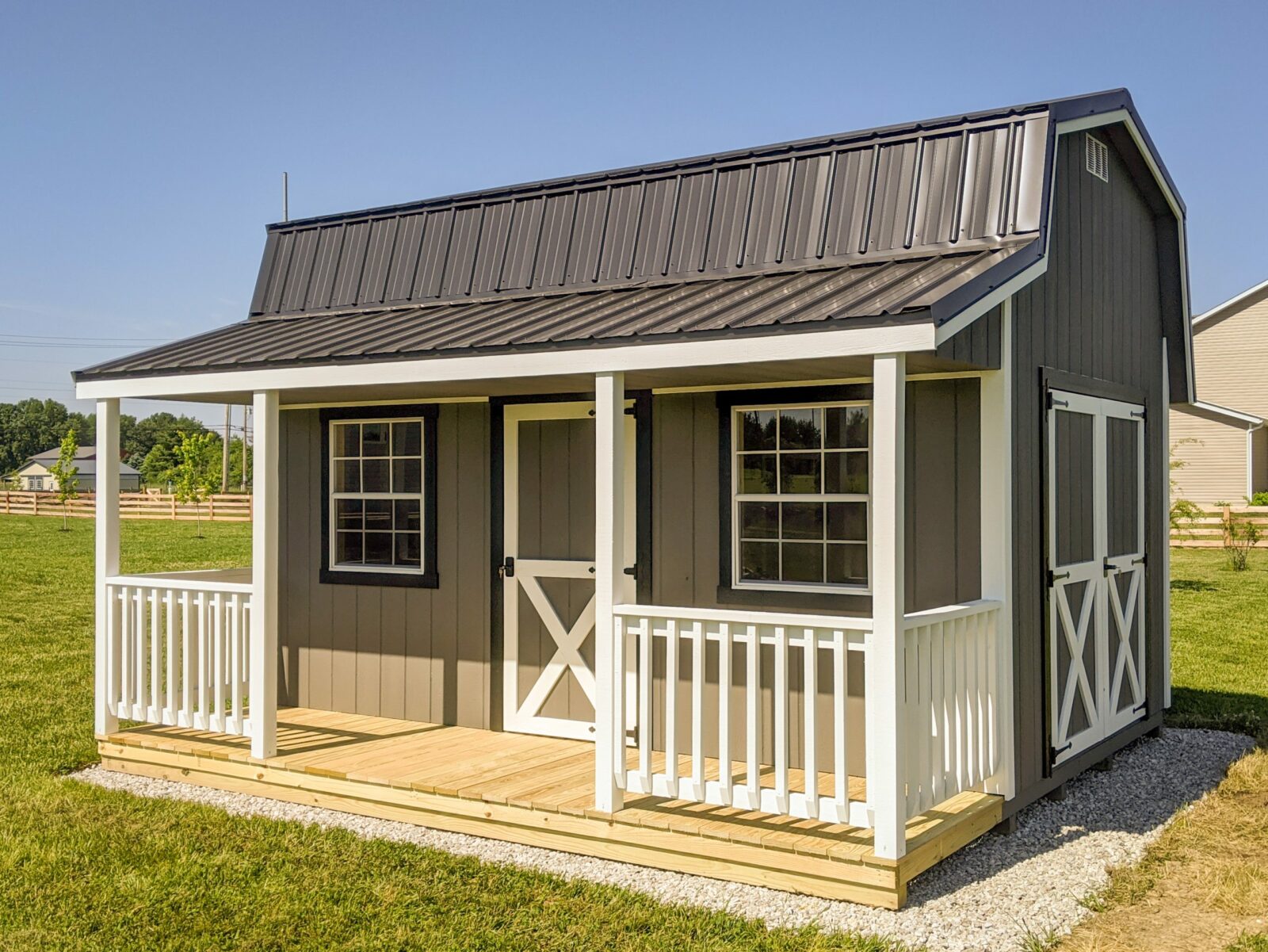 Sheds With Porches [2021 Models] | Beachy Barns
