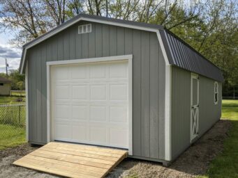 large garage shed for sale in central ohio by beachy barns
