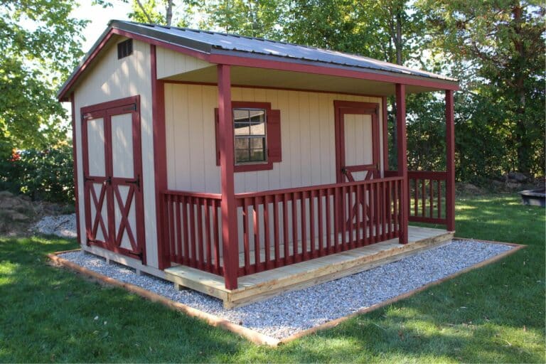portable shed foundations in new california oh
